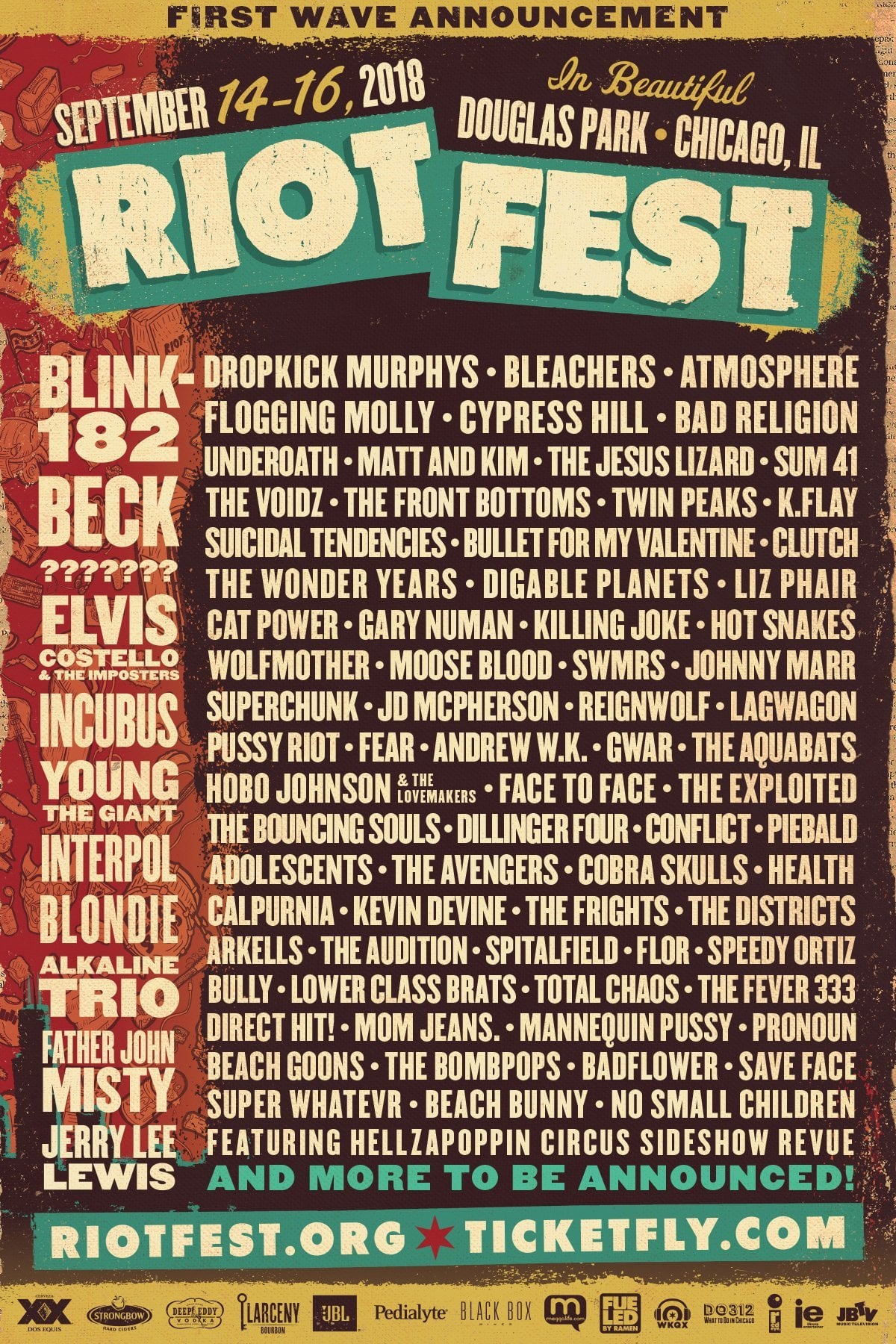 Expect Green Day, Blink-182, And Weird Al Yankovic At Riot Fest 2025 Expect Green Day, Blink-182, And Weird Al Yankovic At Riot Fest 2025