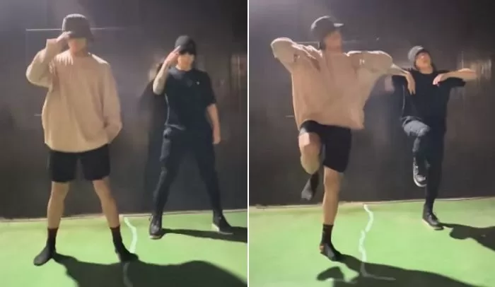 Fan Reactions Explode: BTS V And Jungkook's Post-Military Fitness Revealed In Viral Photos Fan Reactions Explode: BTS V And Jungkook's Post-Military Fitness Revealed In Viral Photos