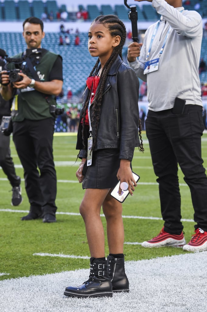 Fans React To Blue Ivy Carter's Super Bowl Appearance Fans React To Blue Ivy Carter's Super Bowl Appearance