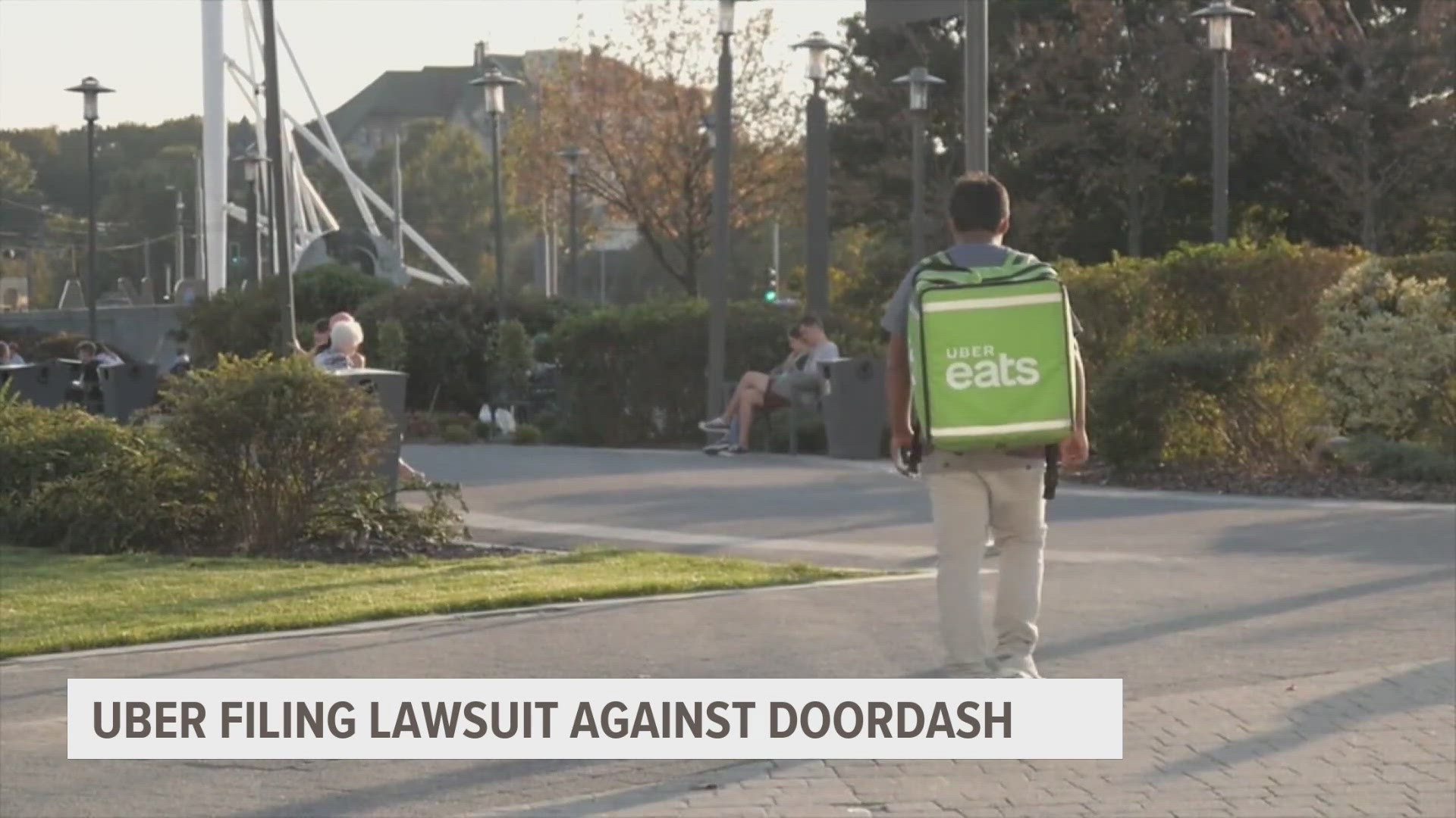 Food Delivery War Heats Up: Uber Accuses DoorDash Of Anti-Competitive Behavior Food Delivery War Heats Up: Uber Accuses DoorDash Of Anti-Competitive Behavior