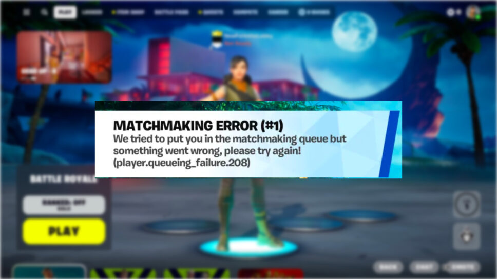 Fortnite Matchmaking Problems: Guide To Error #1 And Solutions Fortnite Matchmaking Problems: Guide To Error #1 And Solutions