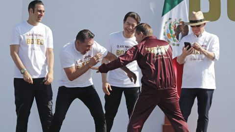 Fotos: Así Fue La Clase Nacional De Boxeo En El Zócalo Fotos: Así Fue La Clase Nacional De Boxeo En El Zócalo