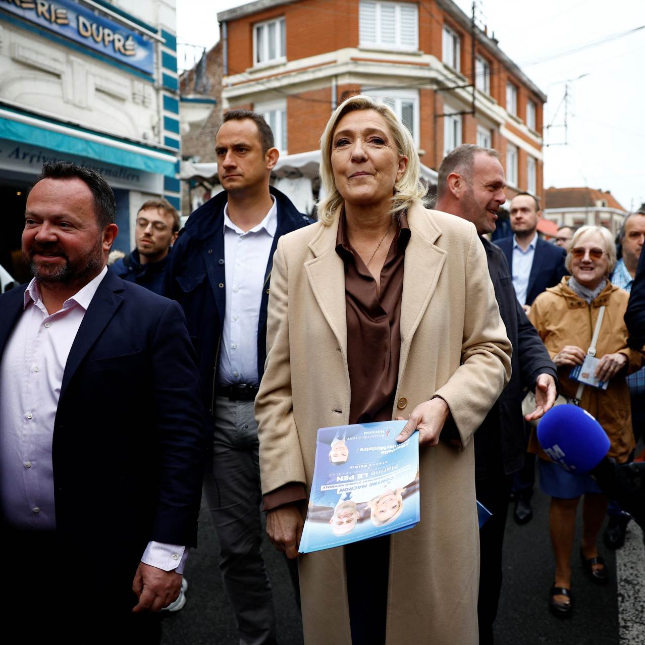 France's Le Pen Condemns Rally Ban As A Politically Motivated France's Le Pen Condemns Rally Ban As A Politically Motivated