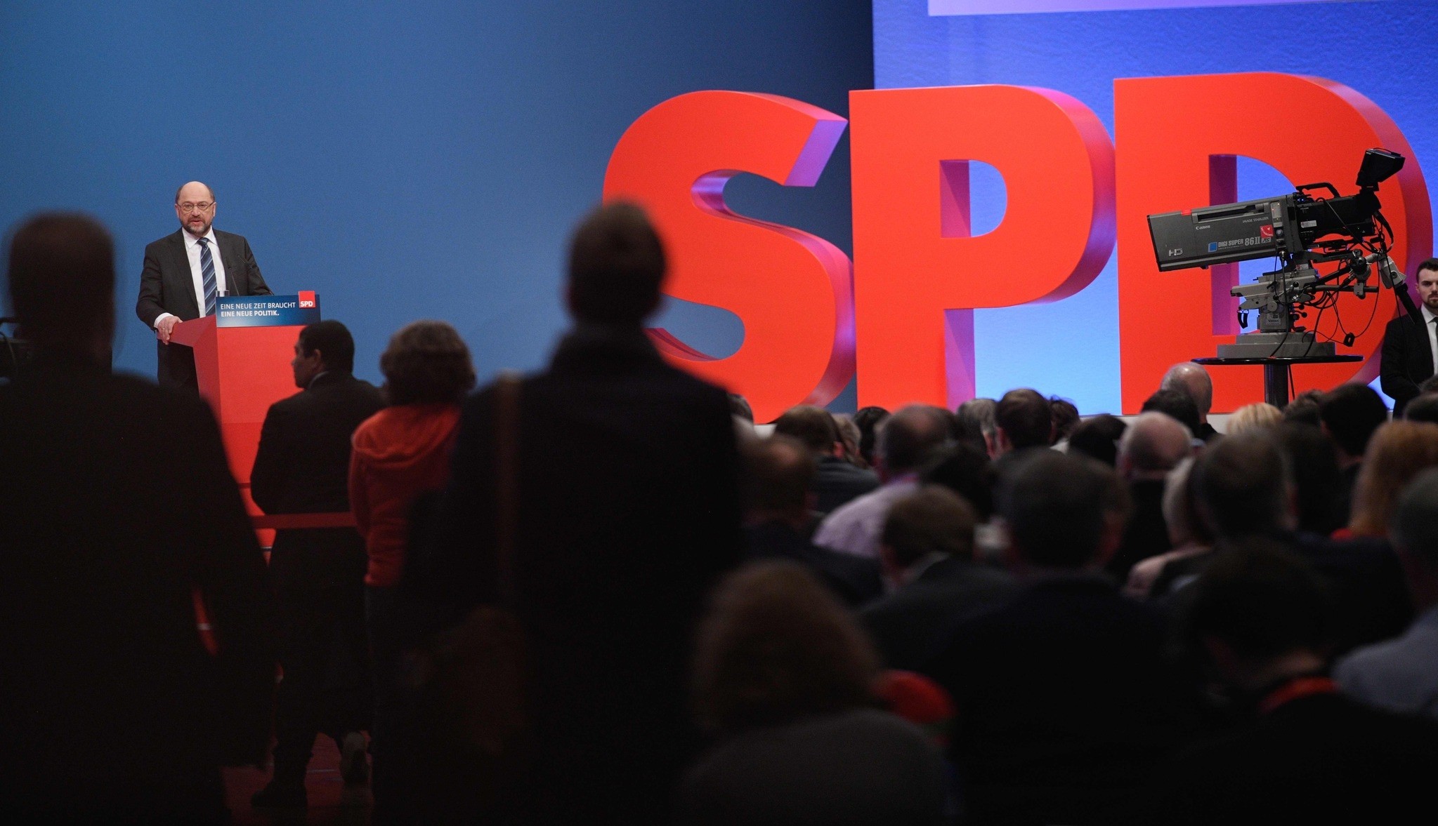 German Conservatives And Social Democrats Begin Coalition Talks