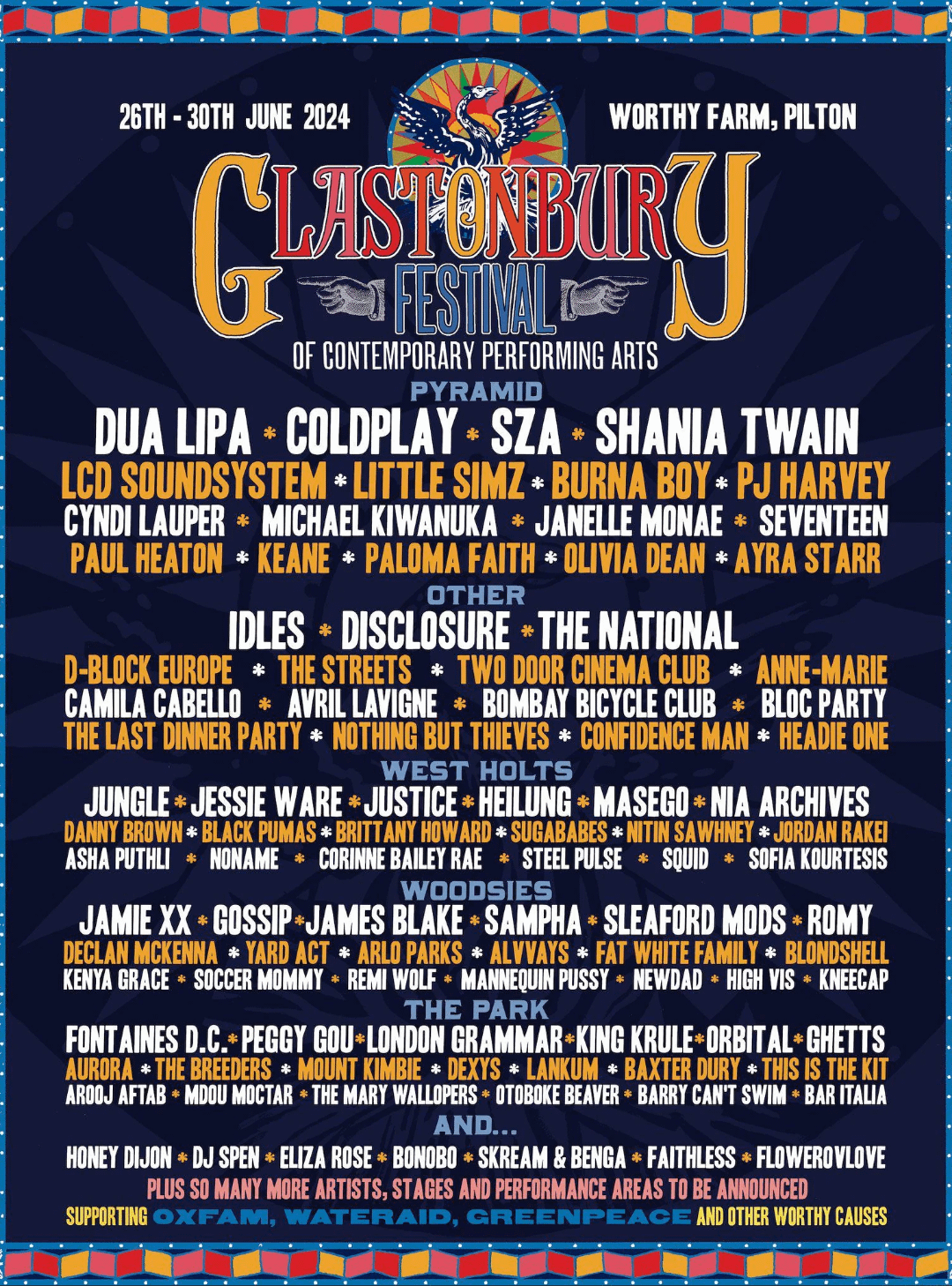 Glastonbury 2025: Leaked Lineup Confirmed – How To Buy Tickets Glastonbury 2025: Leaked Lineup Confirmed – How To Buy Tickets