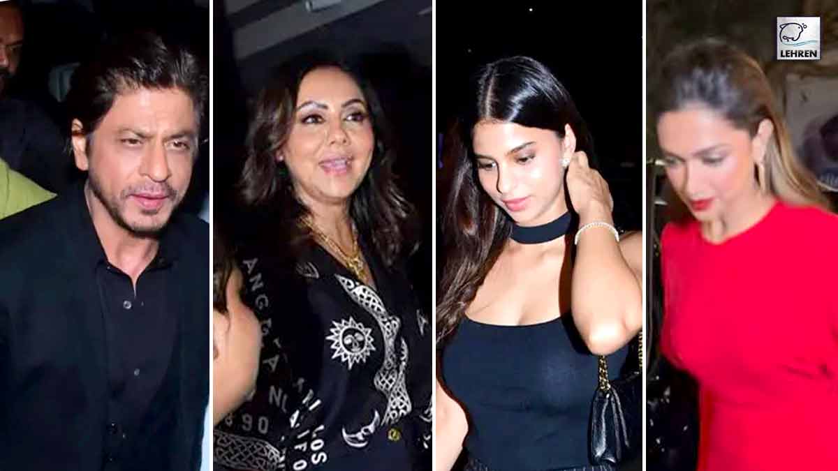 Golden Glamour: Suhana Khan And Deepika Padukone Dazzle Golden Glamour: Suhana Khan And Deepika Padukone Dazzle