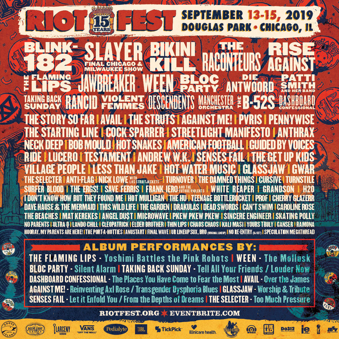 Green Day And Weezer To Headline Riot Fest 2025 Green Day And Weezer To Headline Riot Fest 2025