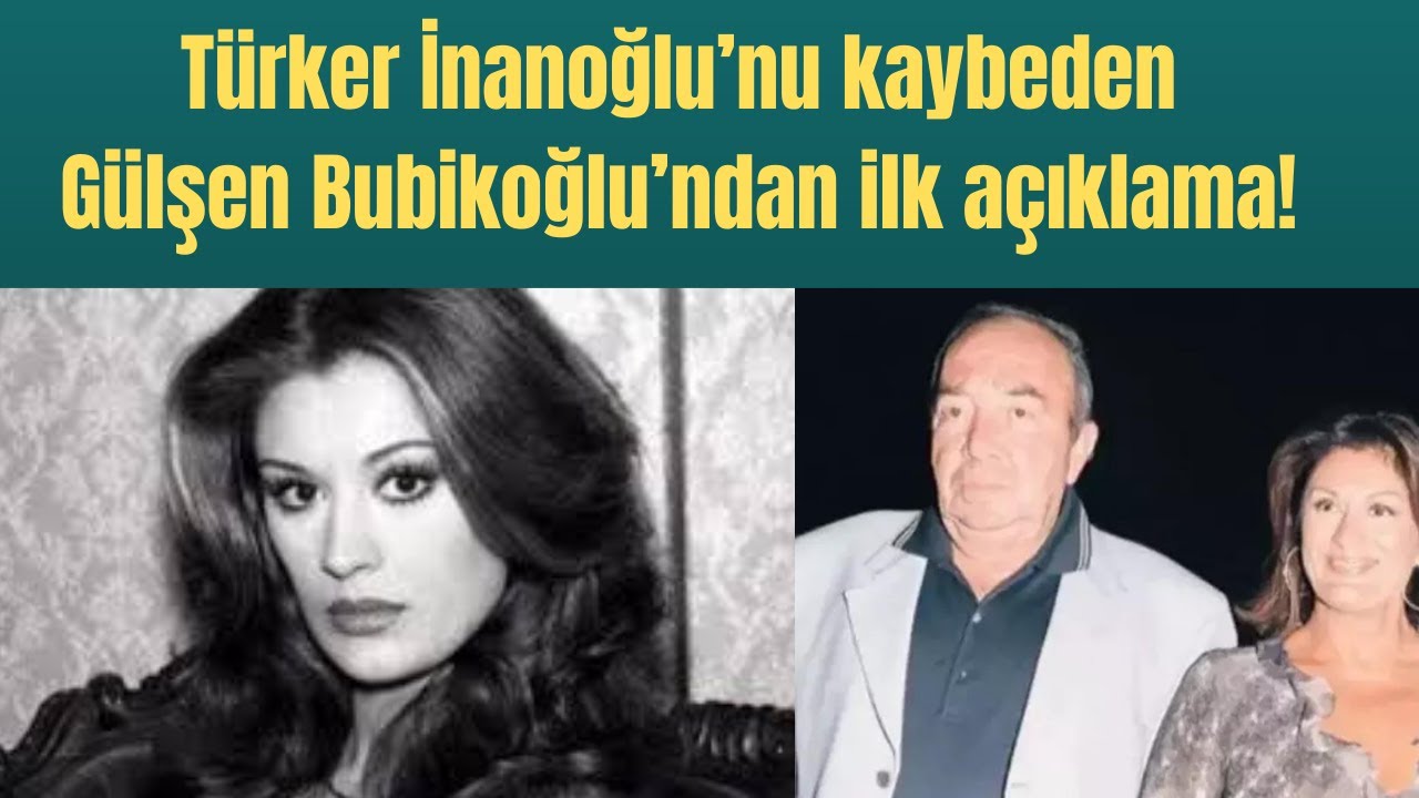 Gülşen Bubikoğlu'ndan Eşi Türker İnanoğlu İçin Duygusal Sözler Gülşen Bubikoğlu'ndan Eşi Türker İnanoğlu İçin Duygusal Sözler