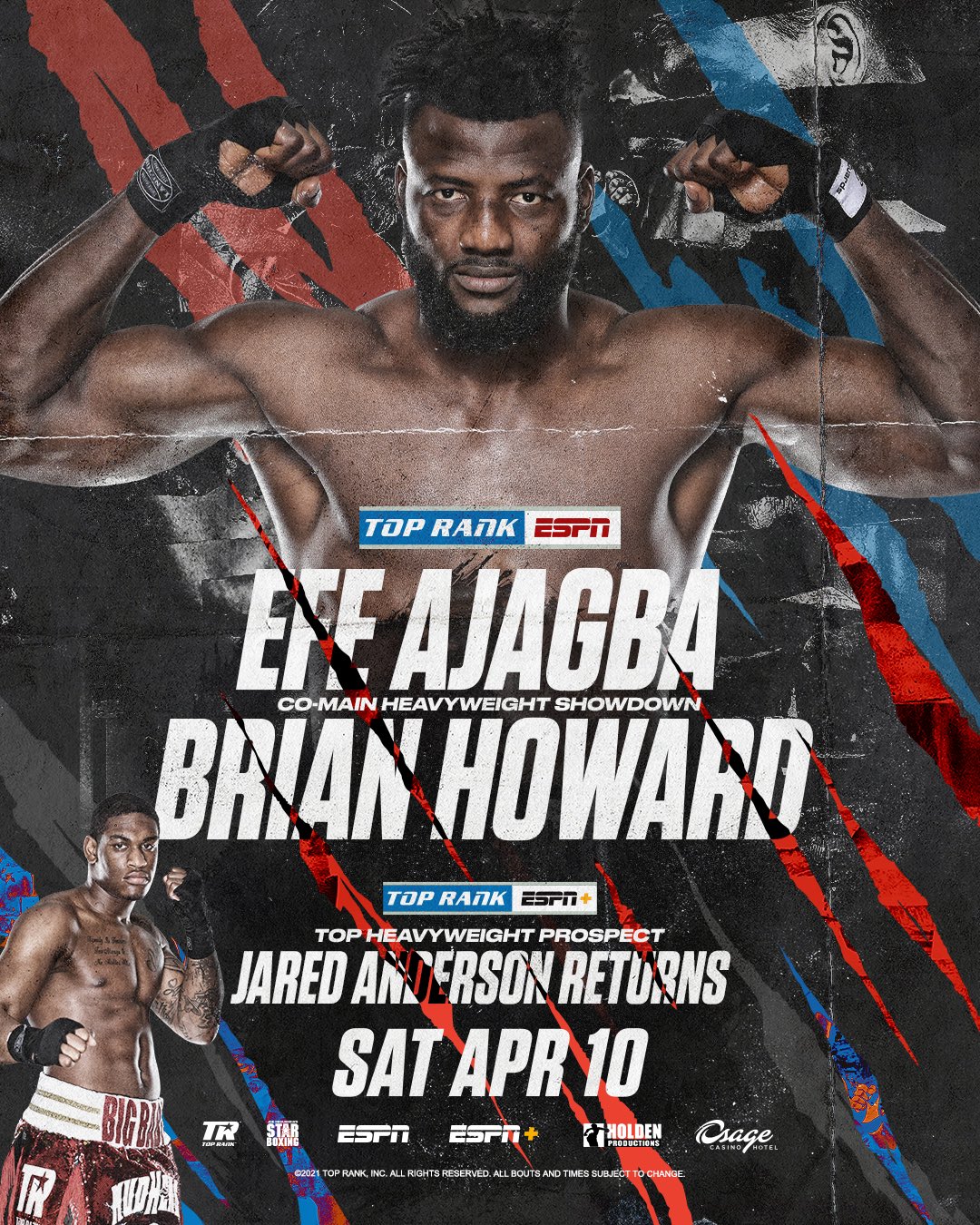 Heavyweight Ajagba Prepares For Bakole Showdown Heavyweight Ajagba Prepares For Bakole Showdown