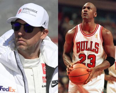 How Michael Jordan's Support Impacts Denny Hamlin's NASCAR Career How Michael Jordan's Support Impacts Denny Hamlin's NASCAR Career
