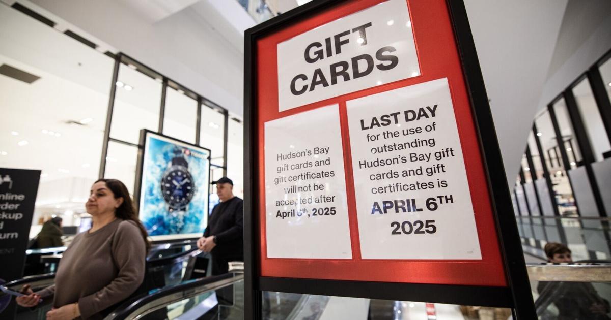 Hudson's Bay's Remaining Stores To Liquidate: Court Filing Hudson's Bay's Remaining Stores To Liquidate: Court Filing