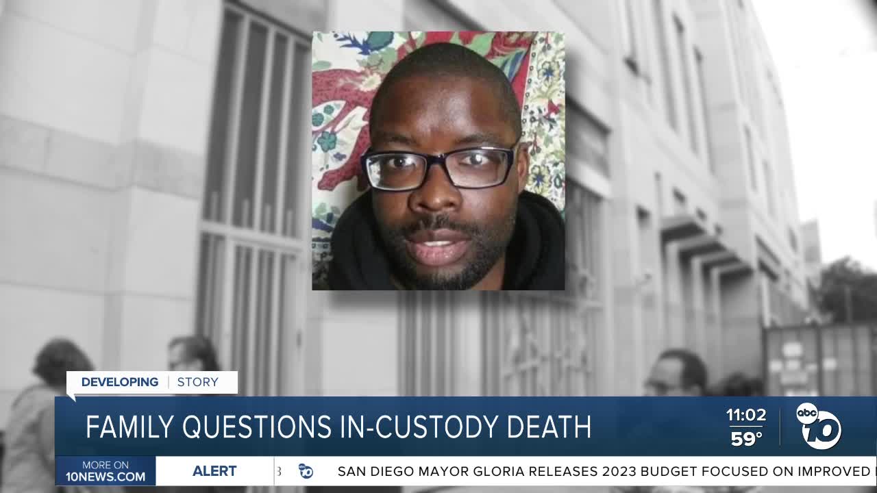 Inmate's Death At San Diego County Jail Prompts Family Lawsuit Claiming Torture And Murder Inmate's Death At San Diego County Jail Prompts Family Lawsuit Claiming Torture And Murder