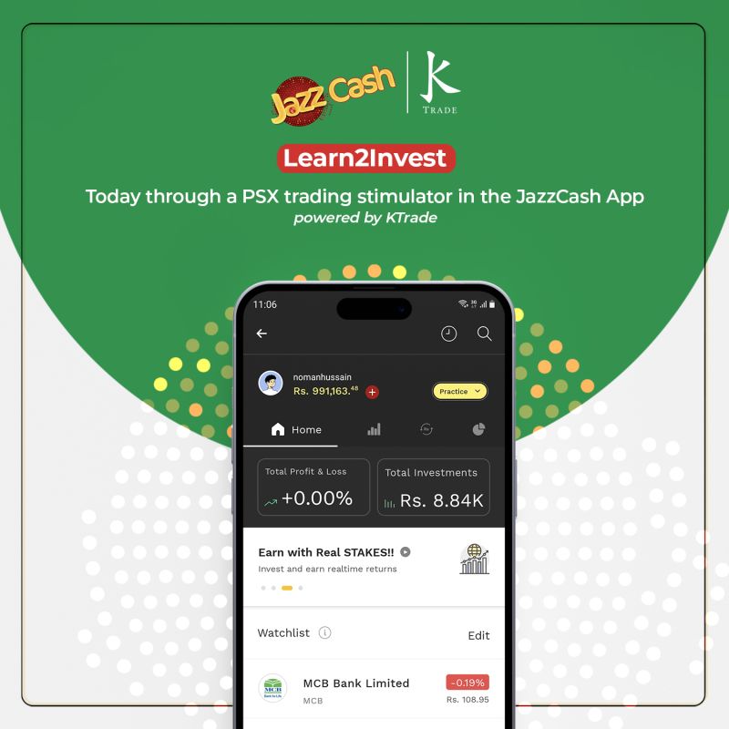 Investing Made Easy: JazzCash And KTrade Partner To Expand Stock Market Access Investing Made Easy: JazzCash And KTrade Partner To Expand Stock Market Access