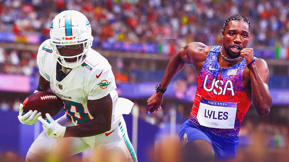 Is Tyreek Hill Faster Than Noah Lyles? Olympic Champion Michael Johnson Offers Insight Is Tyreek Hill Faster Than Noah Lyles? Olympic Champion Michael Johnson Offers Insight