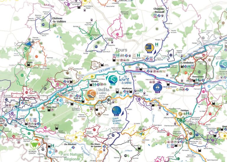Itinéraires Cyclables: Loire, Vignoble Nantais & Estuaire Itinéraires Cyclables: Loire, Vignoble Nantais & Estuaire
