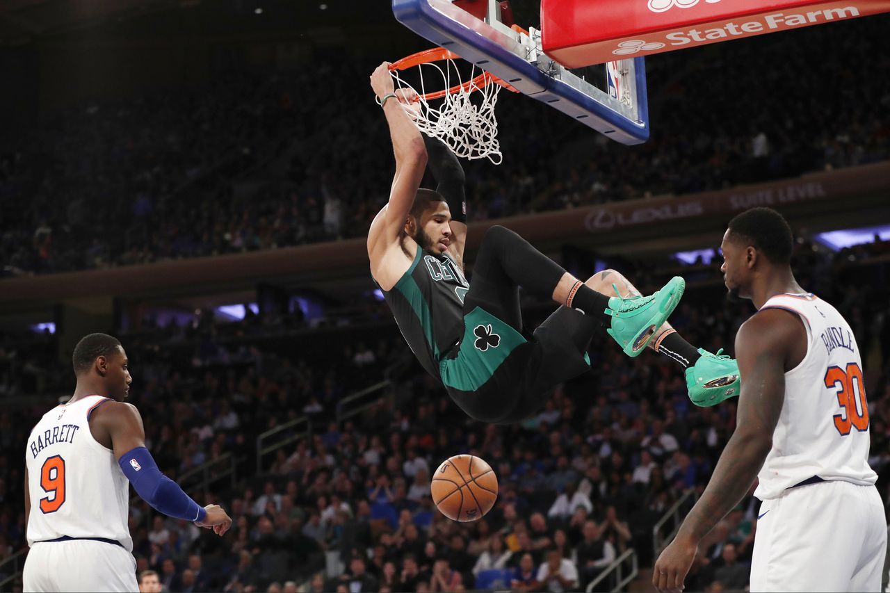 Jayson Tatum's Respect: Knicks Earn Celtics Star's Praise After Game 1 Jayson Tatum's Respect: Knicks Earn Celtics Star's Praise After Game 1