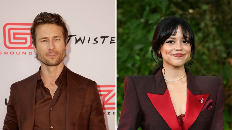 Jenna Ortega And Glen Powell's Fantasy Film: A London Summer Production Jenna Ortega And Glen Powell's Fantasy Film: A London Summer Production