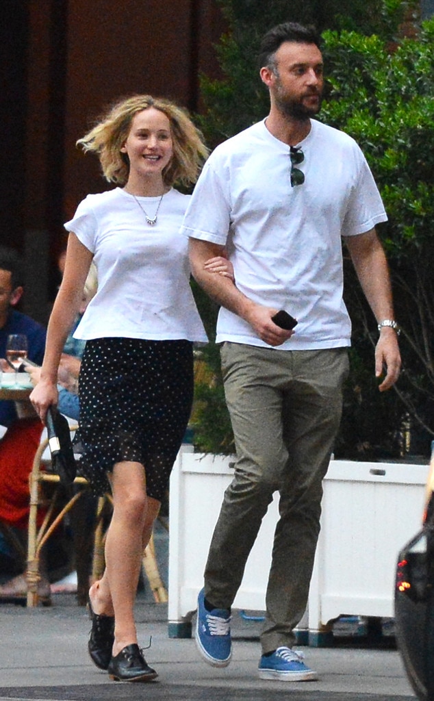 Jennifer Lawrence And Cooke Maroney: Couple Seen Publicly After Second Baby Rumors Jennifer Lawrence And Cooke Maroney: Couple Seen Publicly After Second Baby Rumors