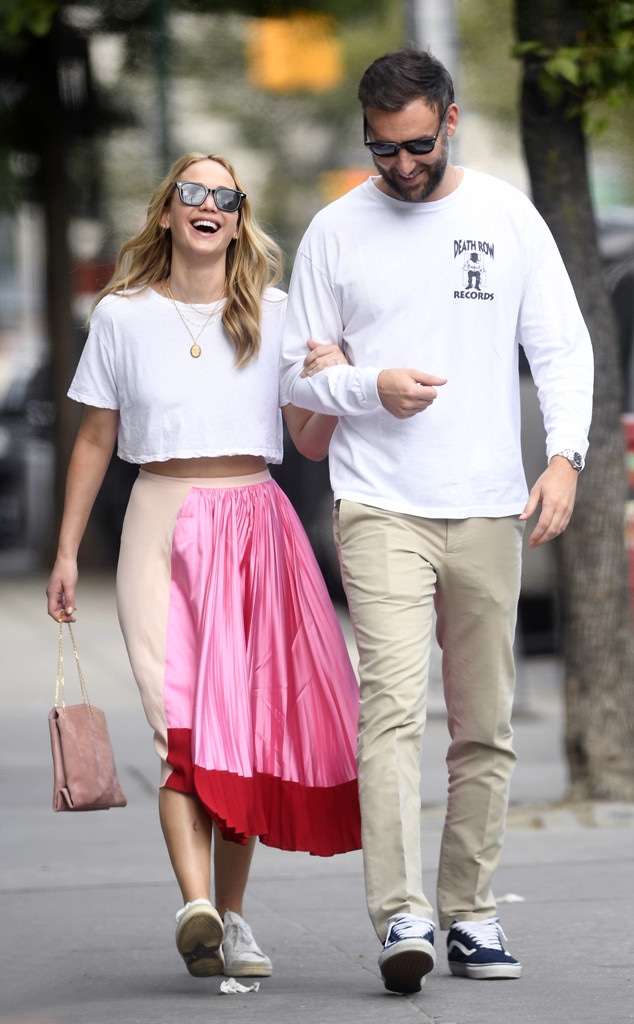 Jennifer Lawrence And Cooke Maroney's Rare Public Appearance After Second Baby News Jennifer Lawrence And Cooke Maroney's Rare Public Appearance After Second Baby News