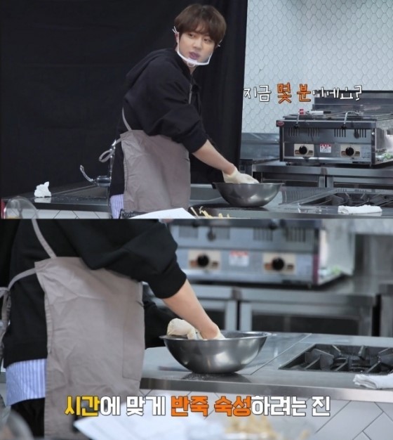 Jin De BTS Se Convierte En Estrella De Acción En Run BTS! Jin De BTS Se Convierte En Estrella De Acción En Run BTS!
