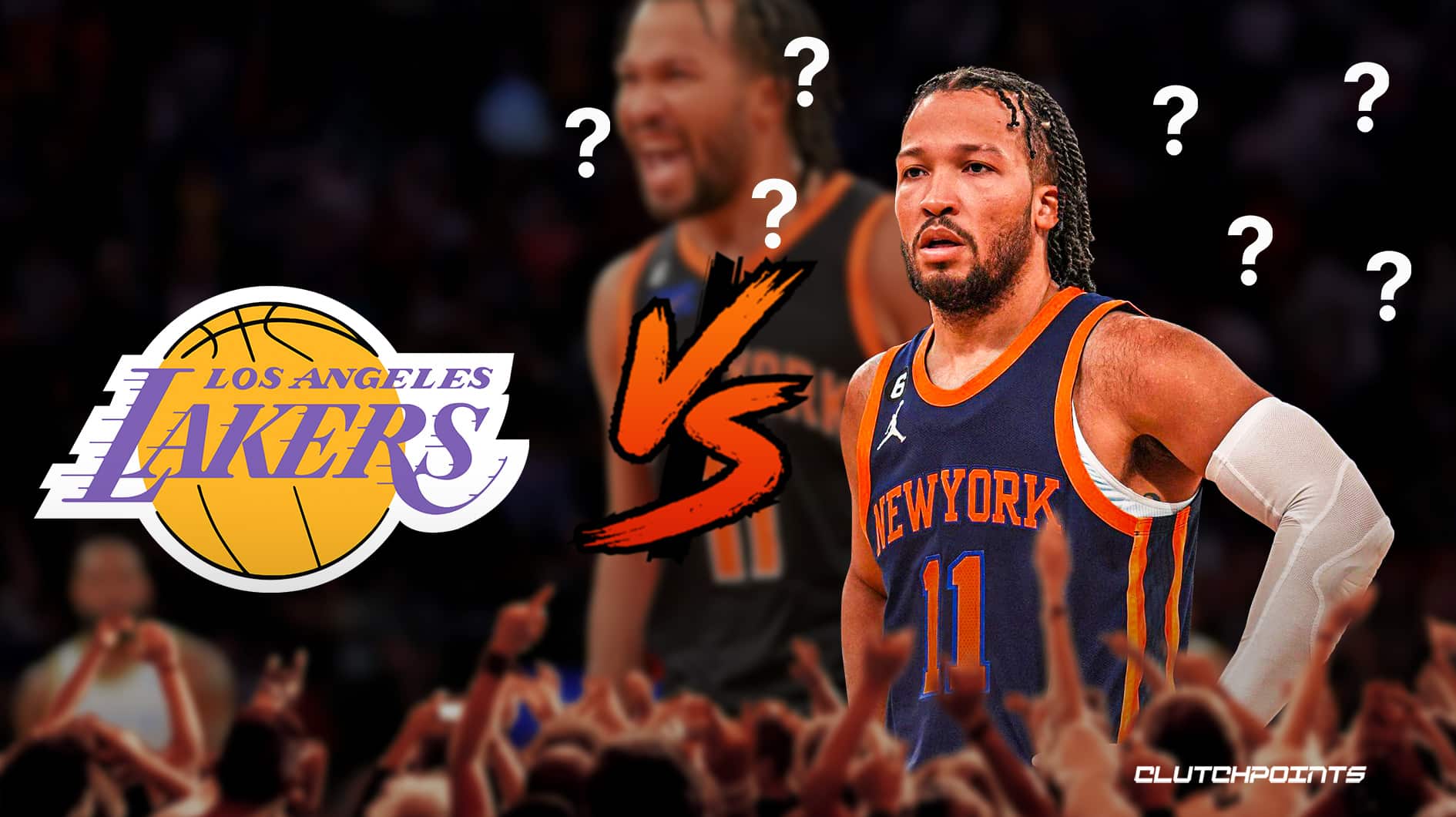Knicks' Brunson Exits Game Vs. Lakers Due To Ankle Injury Knicks' Brunson Exits Game Vs. Lakers Due To Ankle Injury