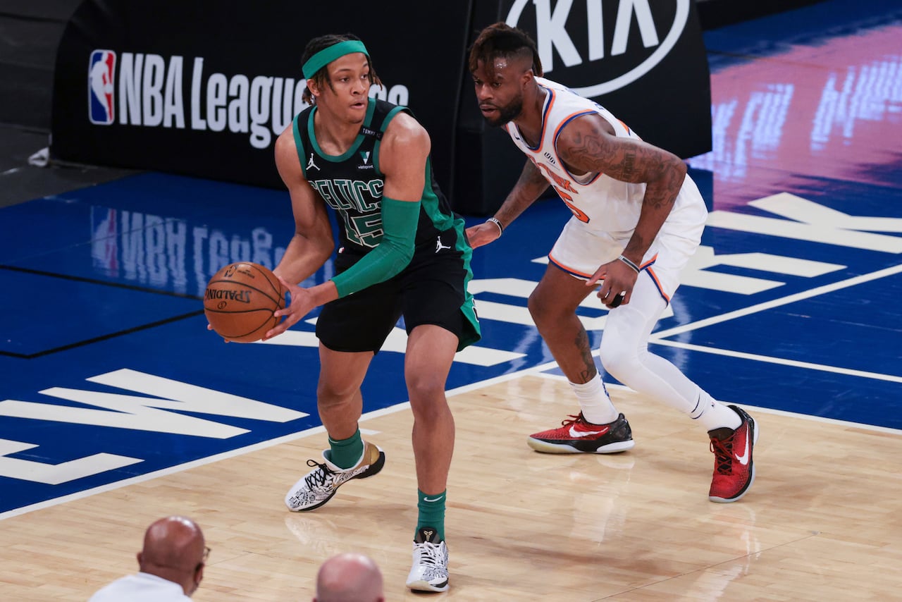 Knicks Steal Game One From Celtics In Overtime Knicks Steal Game One From Celtics In Overtime