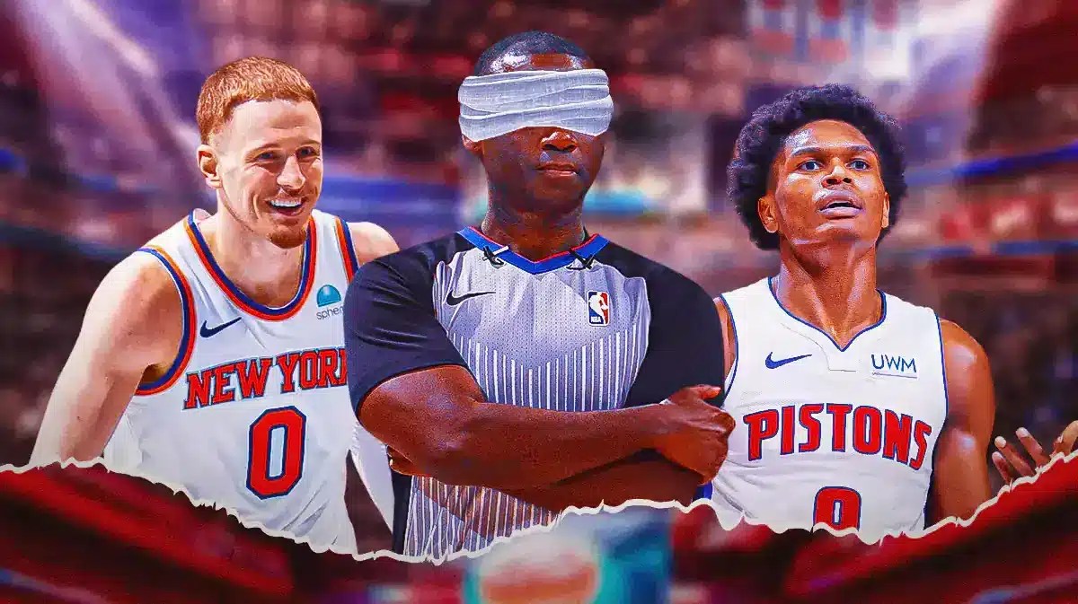 Knicks Win Over Pistons: NBA Referees Admit To Missed Foul Knicks Win Over Pistons: NBA Referees Admit To Missed Foul
