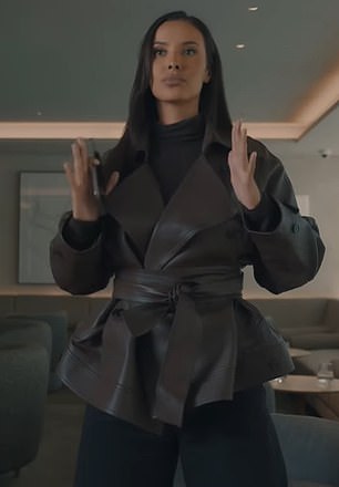 KSI Baller League: Maya Jama's Chic White Shorts And Vest Combination KSI Baller League: Maya Jama's Chic White Shorts And Vest Combination