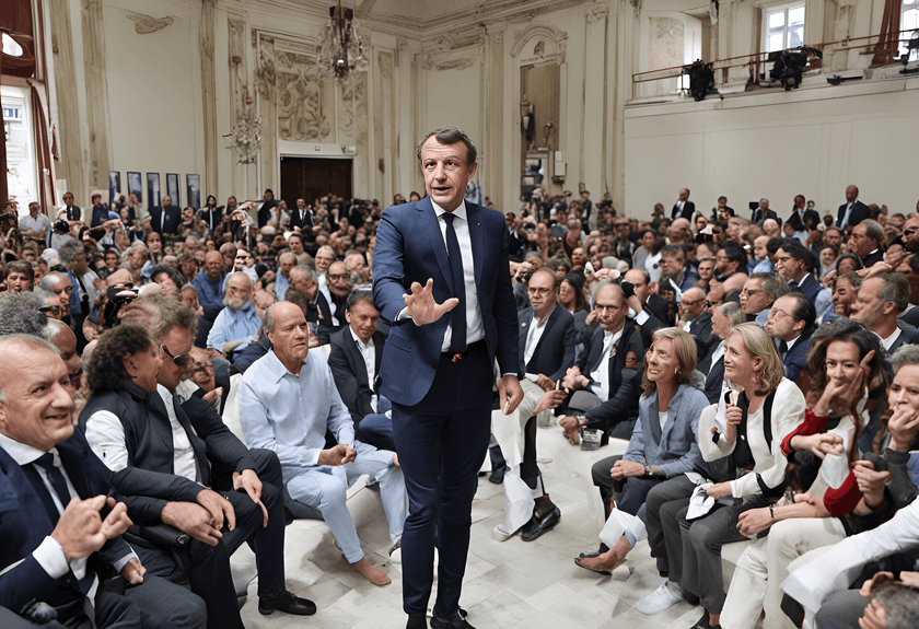 L'Intelligence Artificielle Au Cœur Du Patriotisme Économique Européen Selon Macron L'Intelligence Artificielle Au Cœur Du Patriotisme Économique Européen Selon Macron