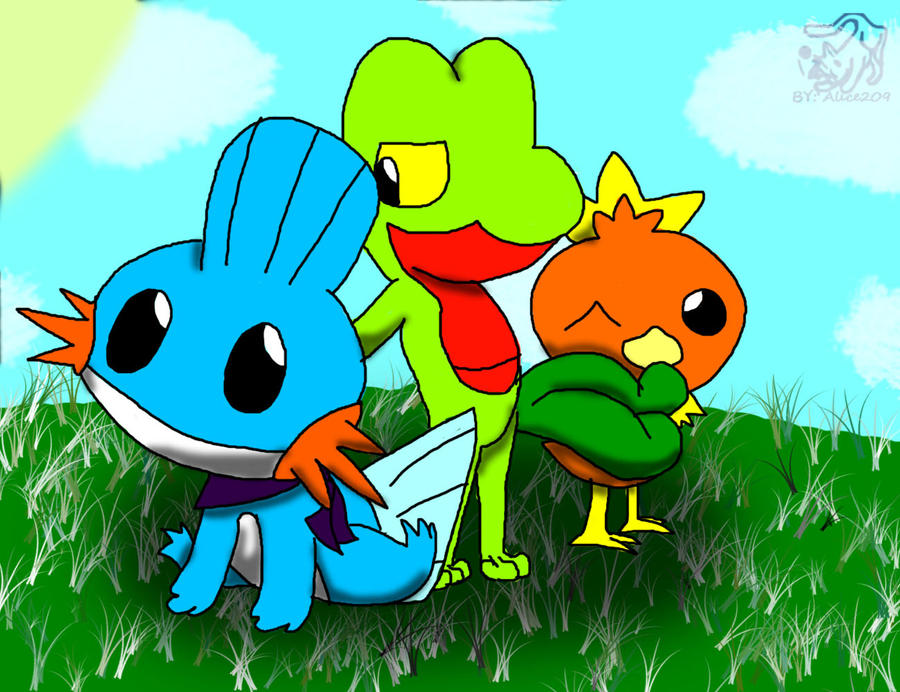 LEGO Recreations Of Treecko, Torchic, And Mudkip LEGO Recreations Of Treecko, Torchic, And Mudkip