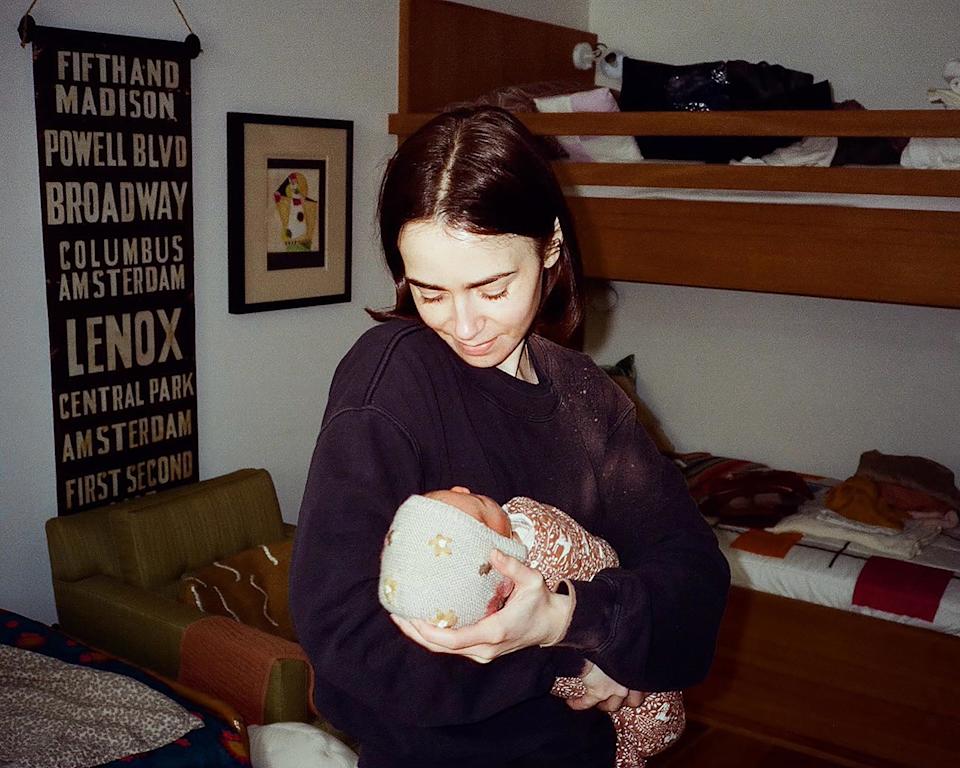Lily Collins, Charlie McDowell, And Baby Tove: A Family Album Lily Collins, Charlie McDowell, And Baby Tove: A Family Album