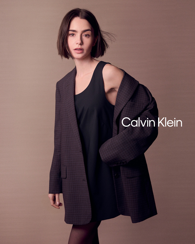Lily Collins Stars In A New Calvin Klein Campaign: See The Photos Lily Collins Stars In A New Calvin Klein Campaign: See The Photos