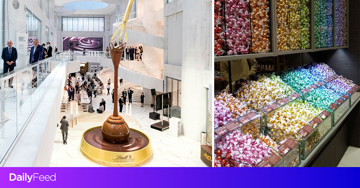 Lindt Opens A Chocolate Paradise In Central London Lindt Opens A Chocolate Paradise In Central London