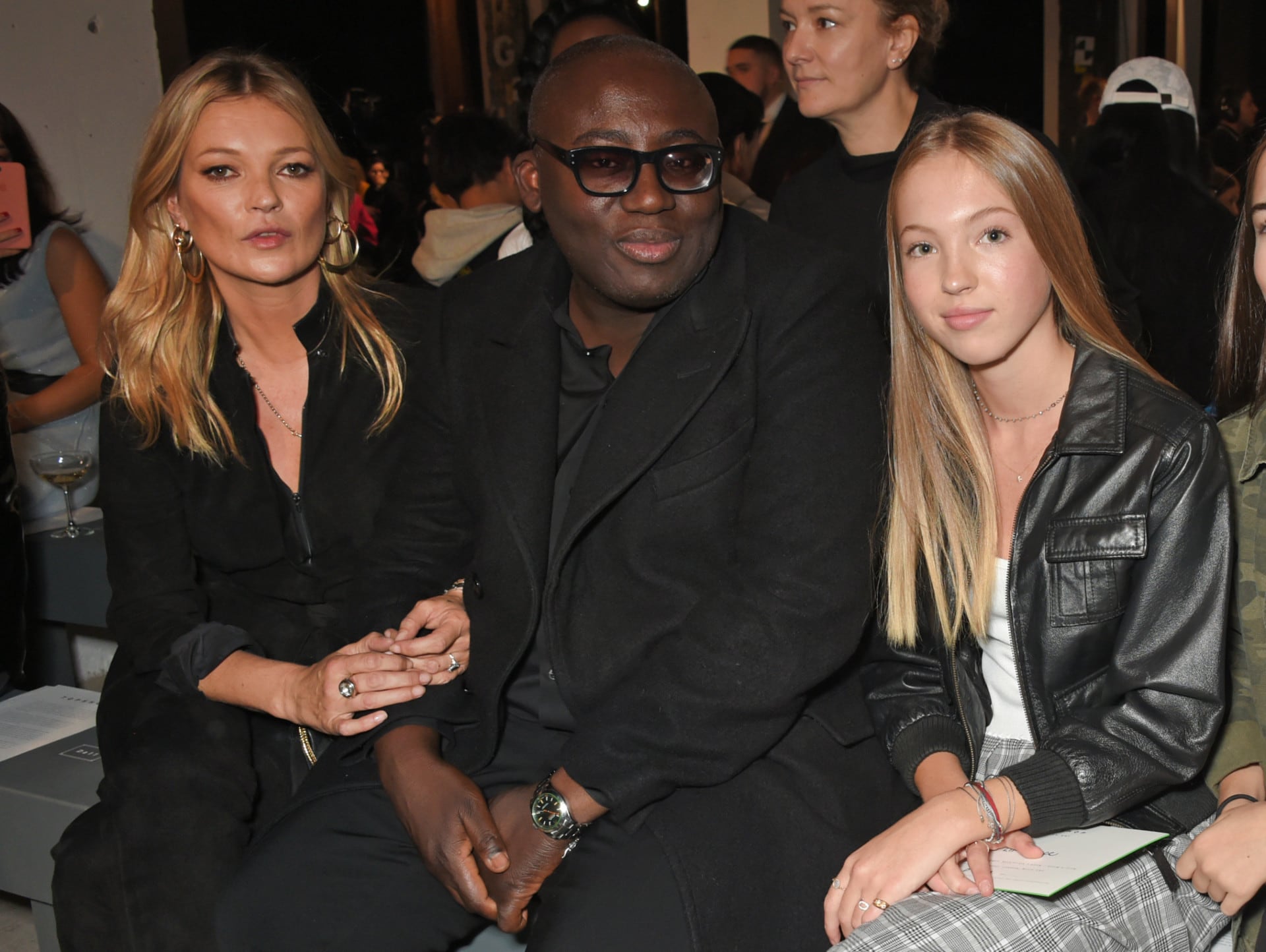 London Fashion Week: Kate And Lila Moss's Stunning Matching LBDs London Fashion Week: Kate And Lila Moss's Stunning Matching LBDs