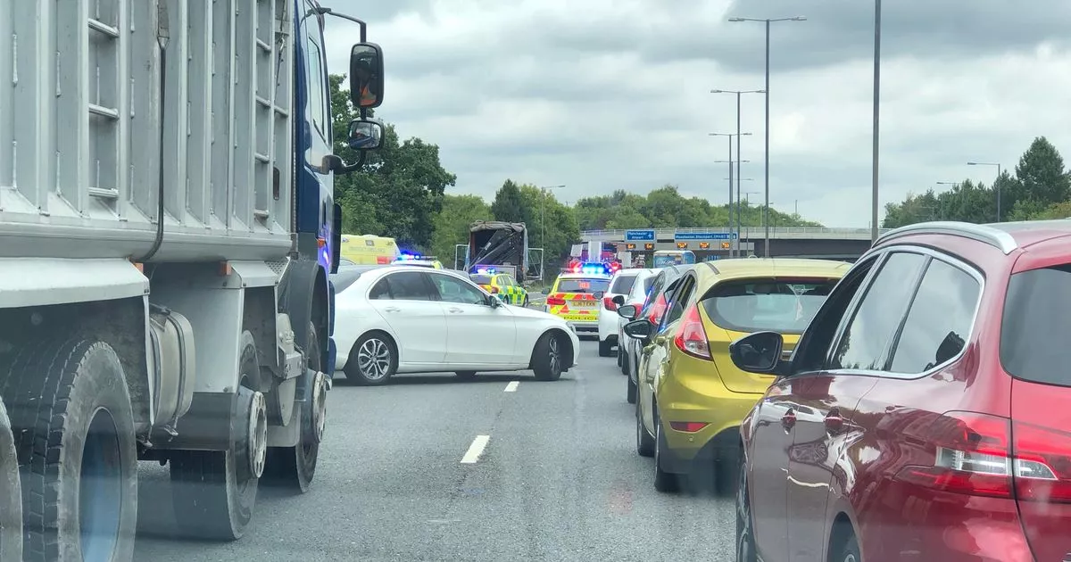 M56 Closed: Serious Crash Causes Major Traffic Disruption M56 Closed: Serious Crash Causes Major Traffic Disruption