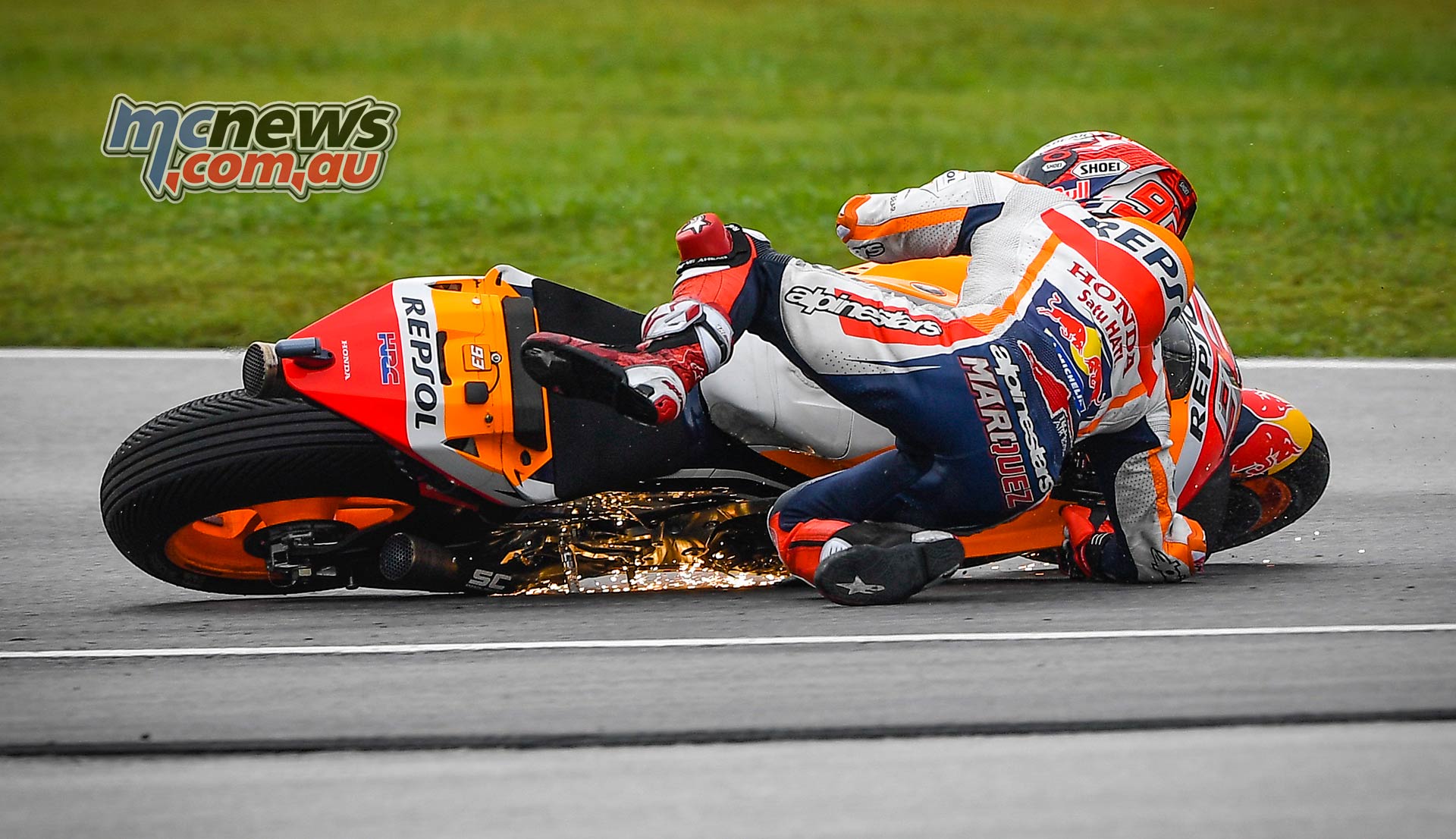 Marquez Tercepat Di FP1 MotoGP Inggris, Insiden Motor Mogok Marquez Tercepat Di FP1 MotoGP Inggris, Insiden Motor Mogok