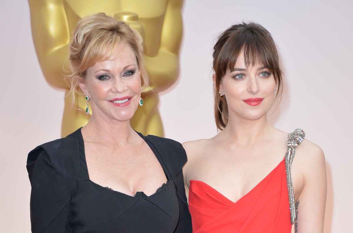 Melanie Griffith And Dakota Johnson: Mother-Daughter Glamour At Melanie Griffith And Dakota Johnson: Mother-Daughter Glamour At