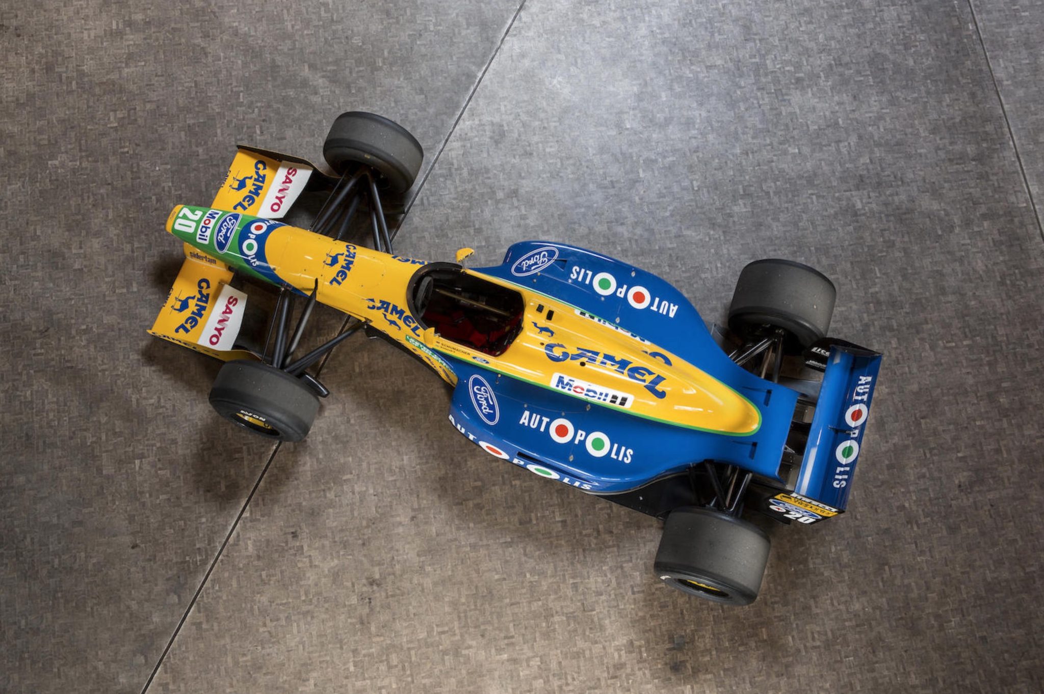 Michael Schumacher Benetton F1 Show Car To Be Auctioned Michael Schumacher Benetton F1 Show Car To Be Auctioned