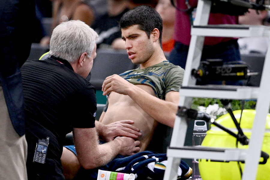 Montecarlo Final: Musetti's Injury And Alcaraz's Start Montecarlo Final: Musetti's Injury And Alcaraz's Start