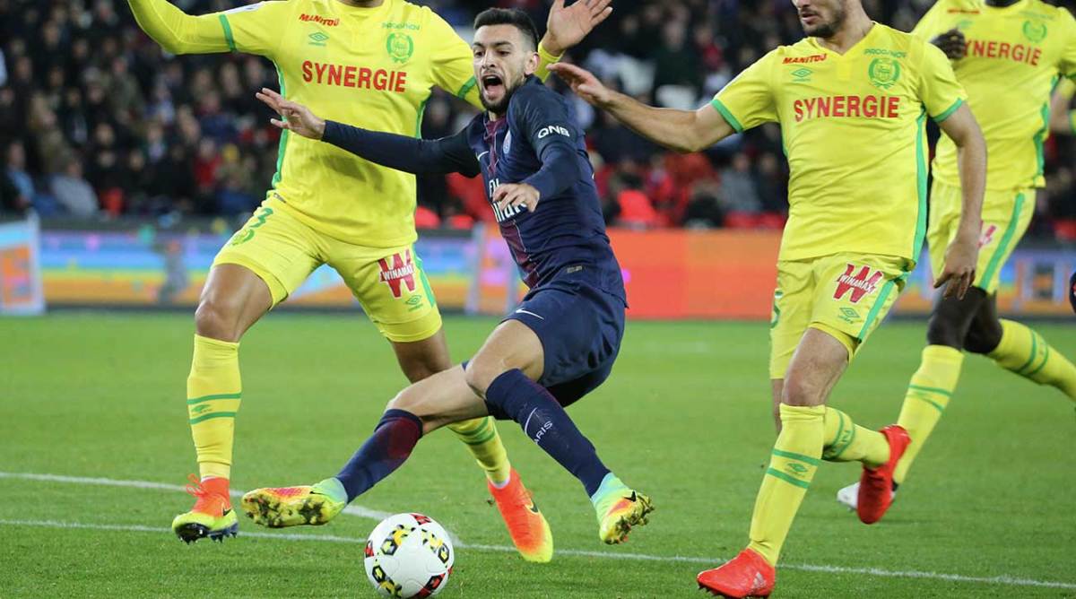 Nantes, PSG'yi Deplasmanda Puanla Geri Döndürdü Nantes, PSG'yi Deplasmanda Puanla Geri Döndürdü