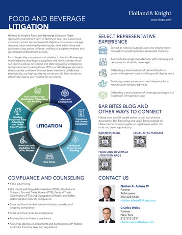 Navigating The Complexities Of Nuclear Litigation: A Holland & Knight LLP Perspective Navigating The Complexities Of Nuclear Litigation: A Holland & Knight LLP Perspective