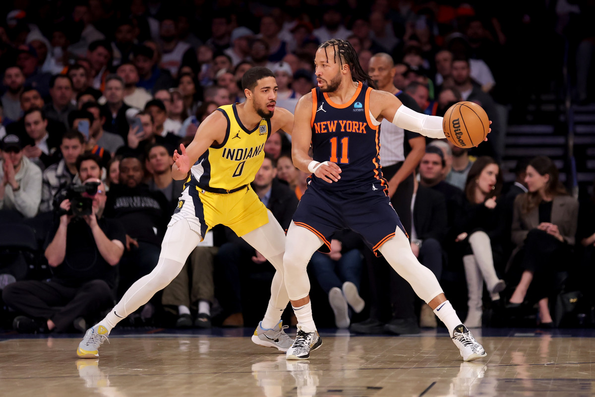 NBA Rivalry: Jalen Brunson Comments On The Tyrese Haliburton Showdown NBA Rivalry: Jalen Brunson Comments On The Tyrese Haliburton Showdown
