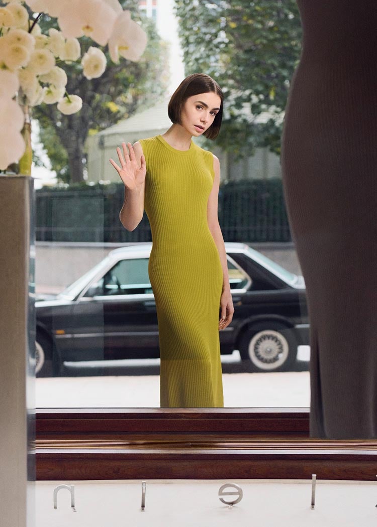 New Mom Lily Collins Stars In A Calvin Klein Campaign: See The Photos New Mom Lily Collins Stars In A Calvin Klein Campaign: See The Photos