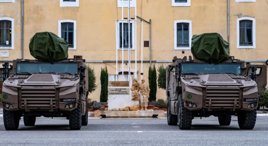 New Serval Armored Vehicles Arrive In French Military