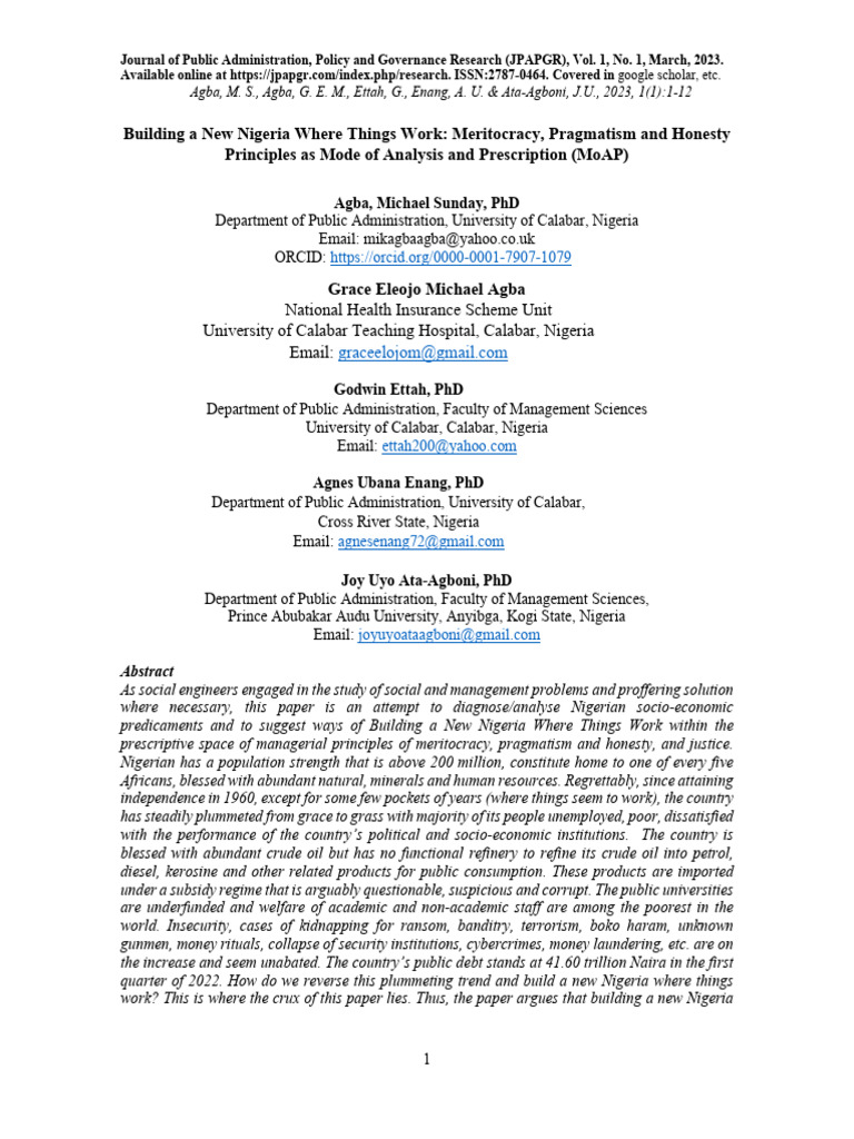 Nigeria: Navigating Pragmatism And The Kite Runner Dilemma Nigeria: Navigating Pragmatism And The Kite Runner Dilemma