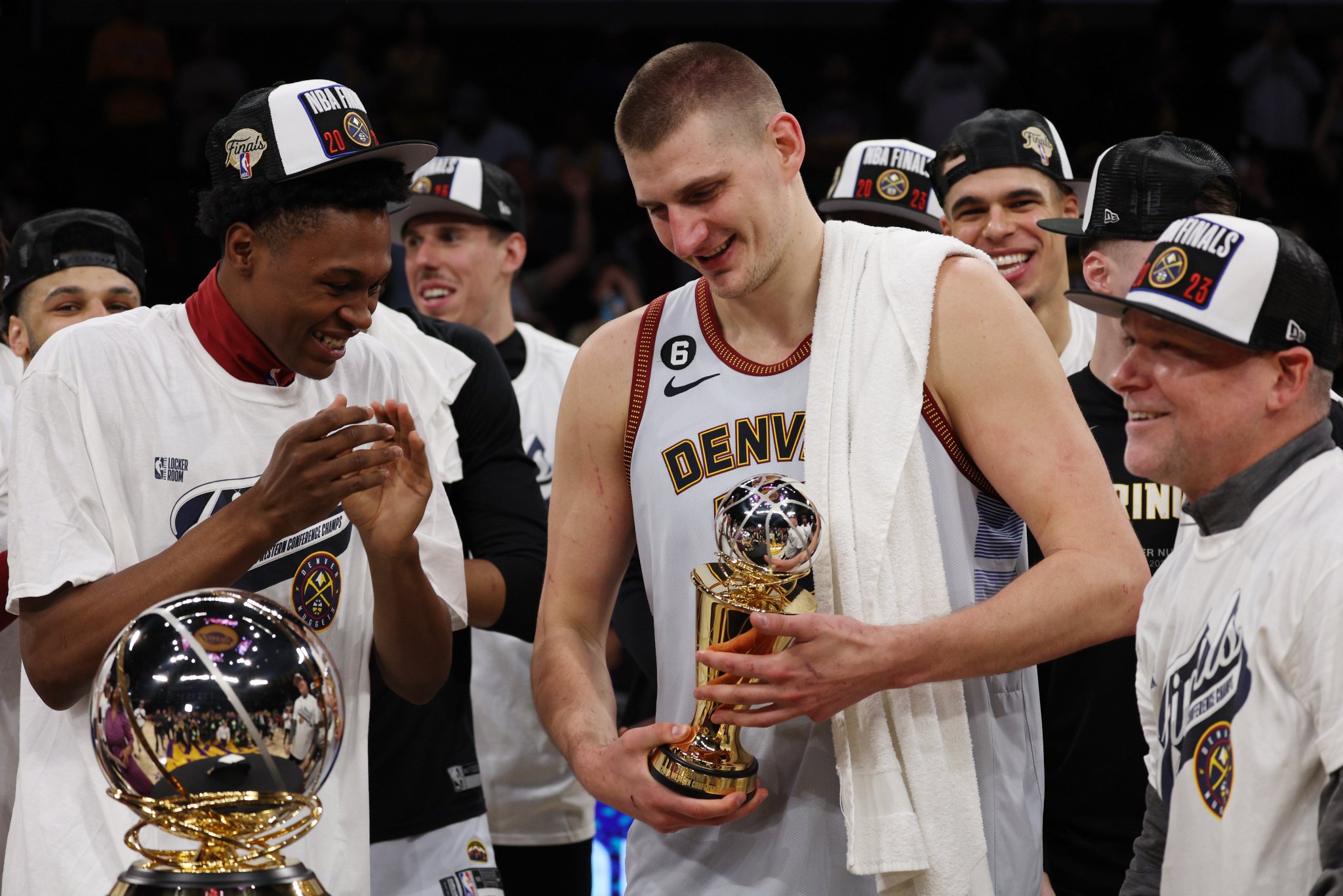 Nuggets' Westbrook Leads Jokic's Birthday Celebration With Special Rendition Nuggets' Westbrook Leads Jokic's Birthday Celebration With Special Rendition