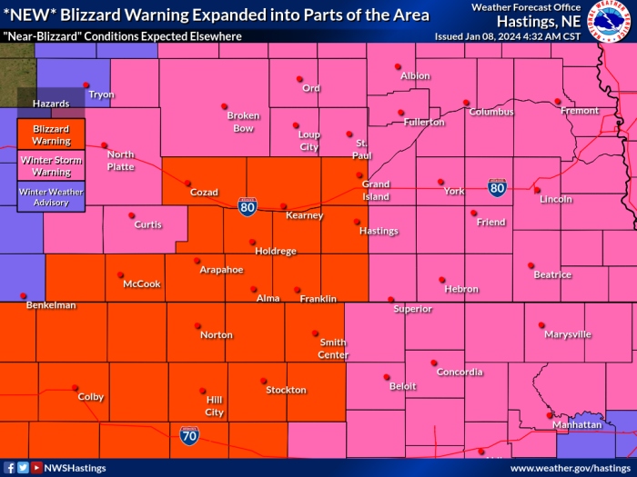 NWS Tulsa Issues Warning: Near-Blizzard Conditions NWS Tulsa Issues Warning: Near-Blizzard Conditions