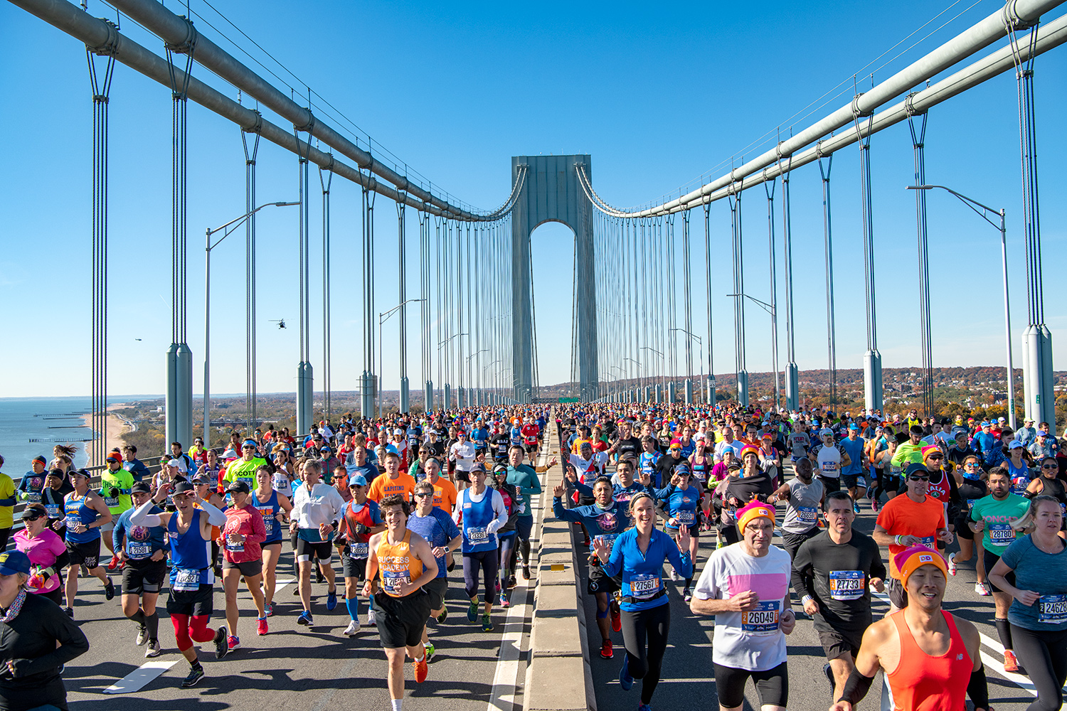 NYC Half: Brooklyn Bridge Run Attracts Record Number Of Runners NYC Half: Brooklyn Bridge Run Attracts Record Number Of Runners