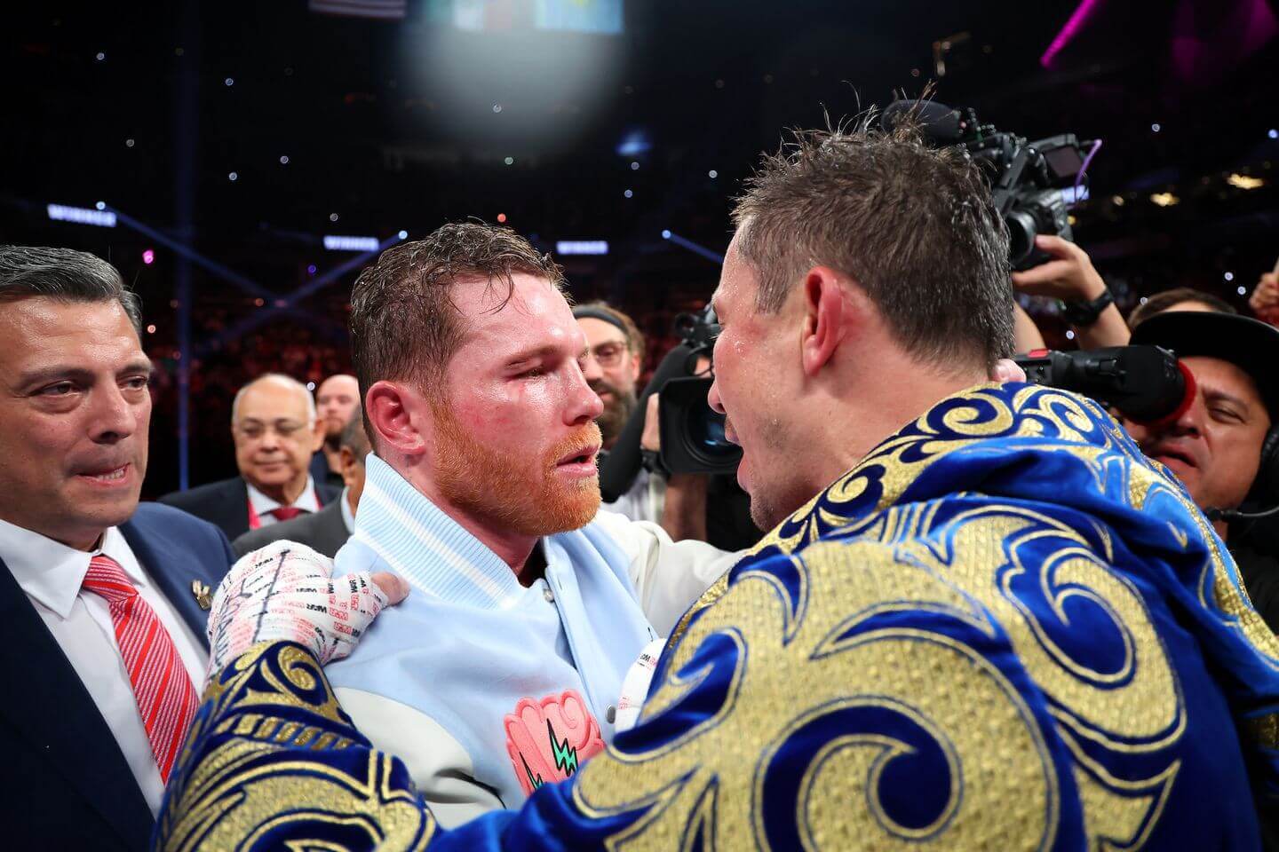 NYC Hosts Canelo-GGG Press Conference: Road To Undisputed Championship Begins NYC Hosts Canelo-GGG Press Conference: Road To Undisputed Championship Begins