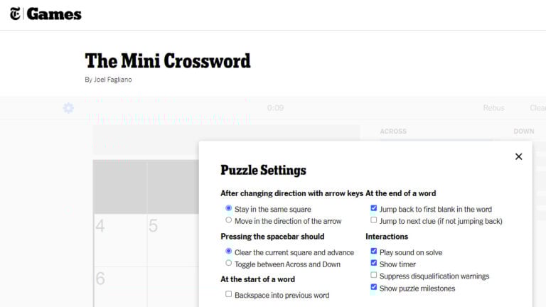 NYT Mini Crossword - March 13, 2025 - Complete Answers NYT Mini Crossword - March 13, 2025 - Complete Answers